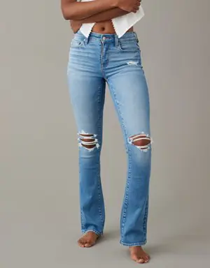 Stretch High-Waisted Skinny Kick Jean