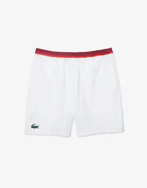 Pantalón corto para hombre Lacoste SPORT x Novak Djokovic en stretch ligero