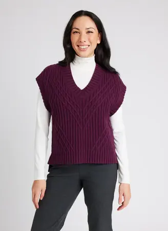 Kit And Ace Valley Merino Sweater Vest. 1