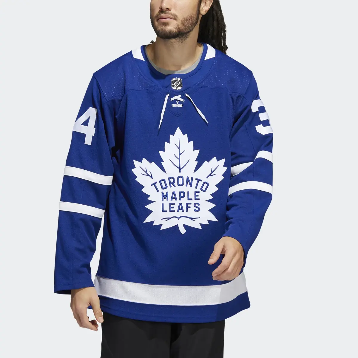 Adidas Maple Leafs Matthews Home Authentic Jersey. 1