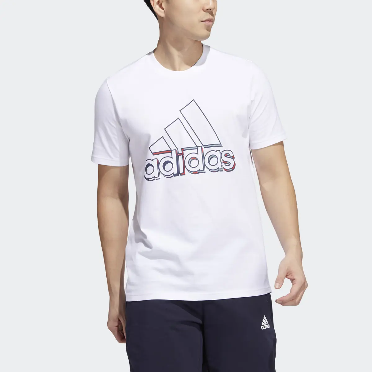 Adidas Dynamic Sport Graphic Tee. 1