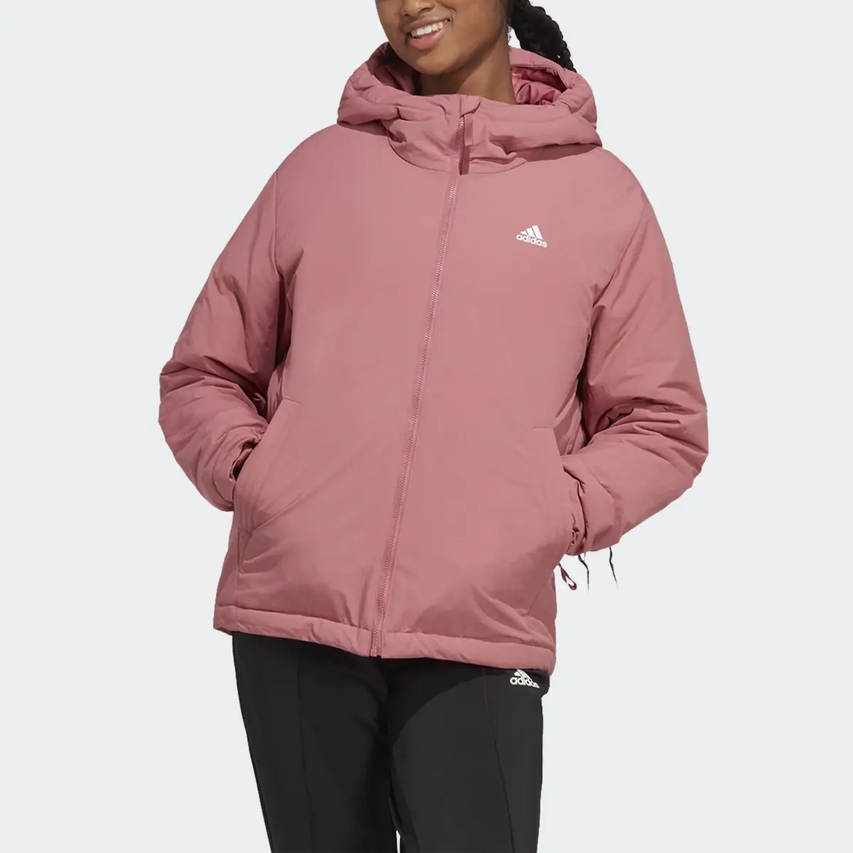 Adidas BSC Sturdy Insulated Hooded Jacket. 1