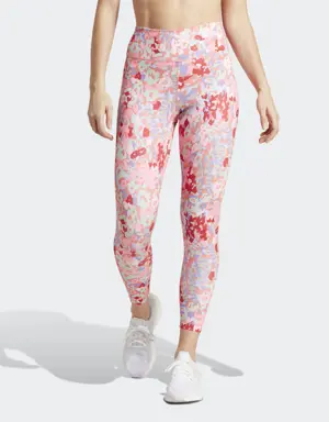 Train Essentials Printed High-Waisted 7/8 Leggings