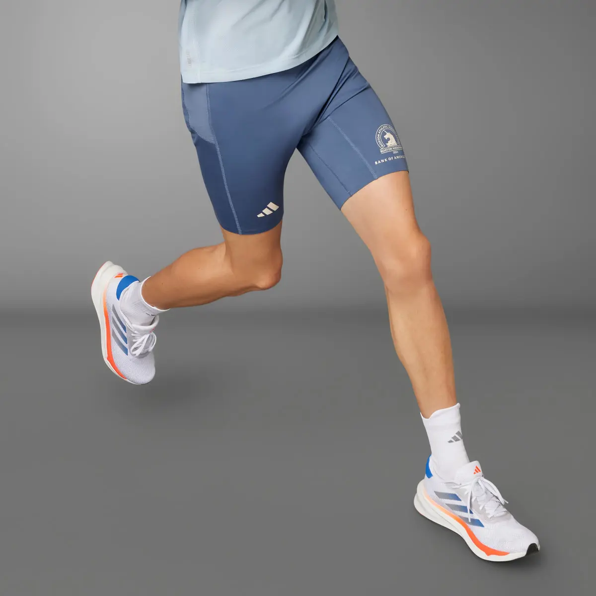 Adidas Boston Marathon 2024 Running Short Tights. 1