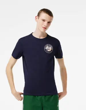 Lacoste T-shirt com logótipo Lacoste Sport Roland Garros Edition para homem