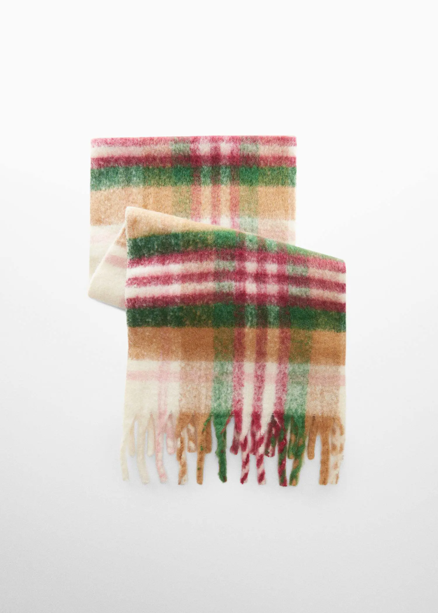 Mango Plaid scarf. 2