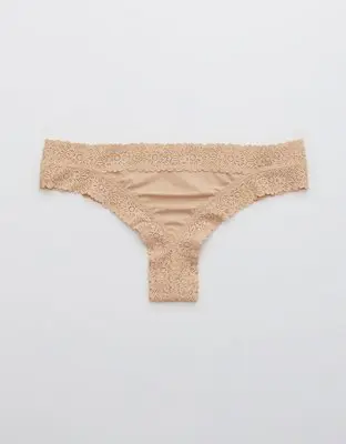 American Eagle Sunnie Blossom Lace Thong Underwear. 1