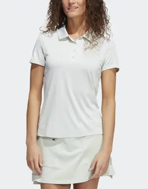 Adidas Space-Dyed Short Sleeve Polo Shirt