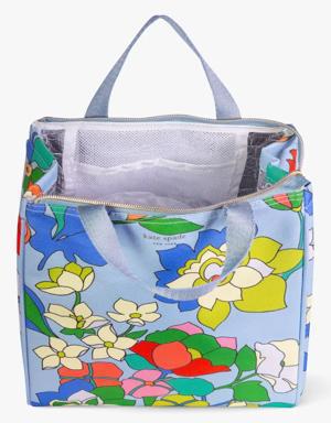 Flower Bed Lunch Bag