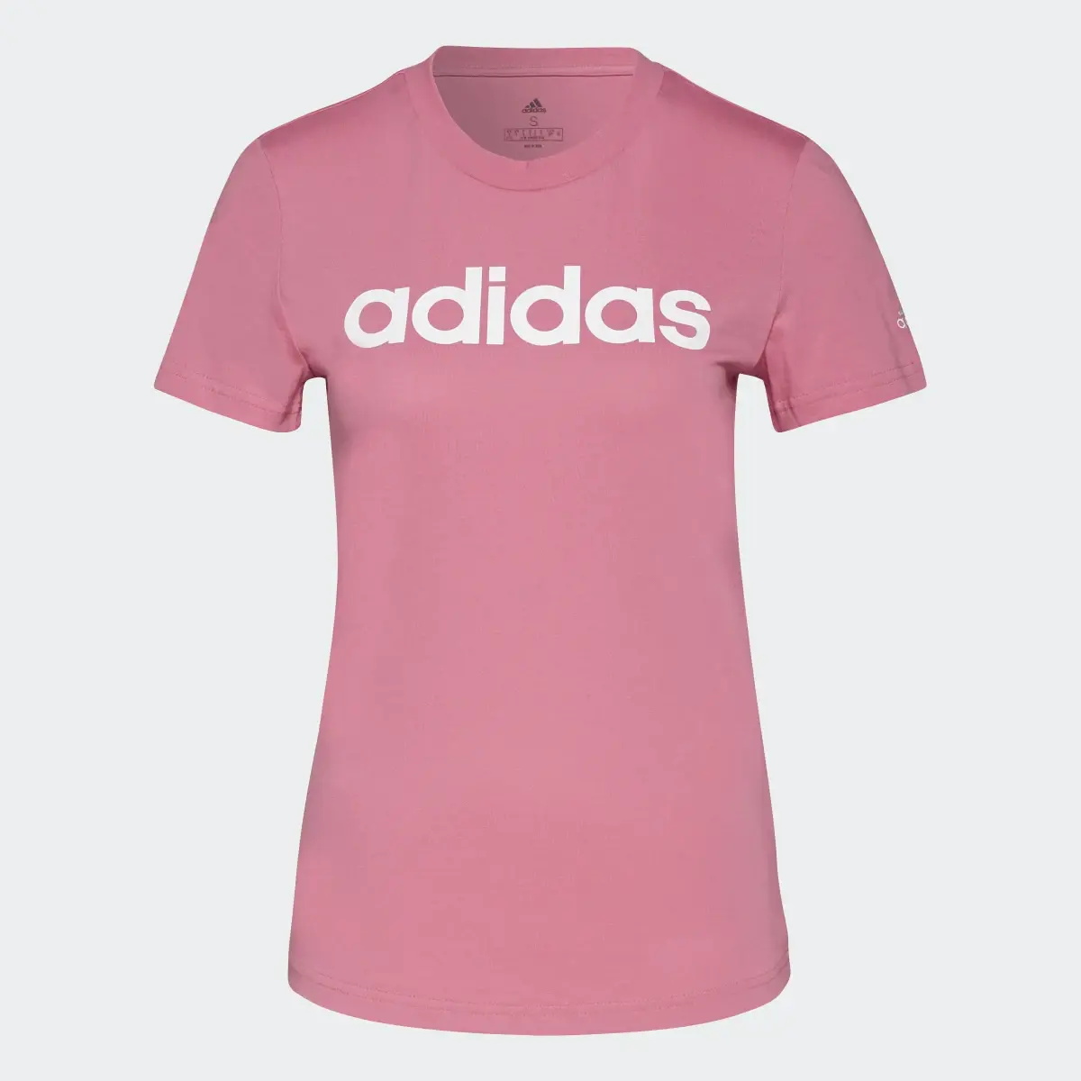 Adidas Essentials Slim Logo T-Shirt. 1