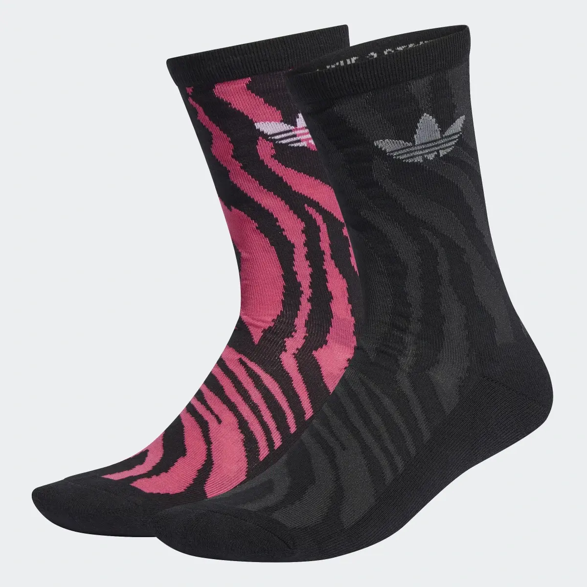 Adidas Animal Crew Socks 2 Pairs. 2