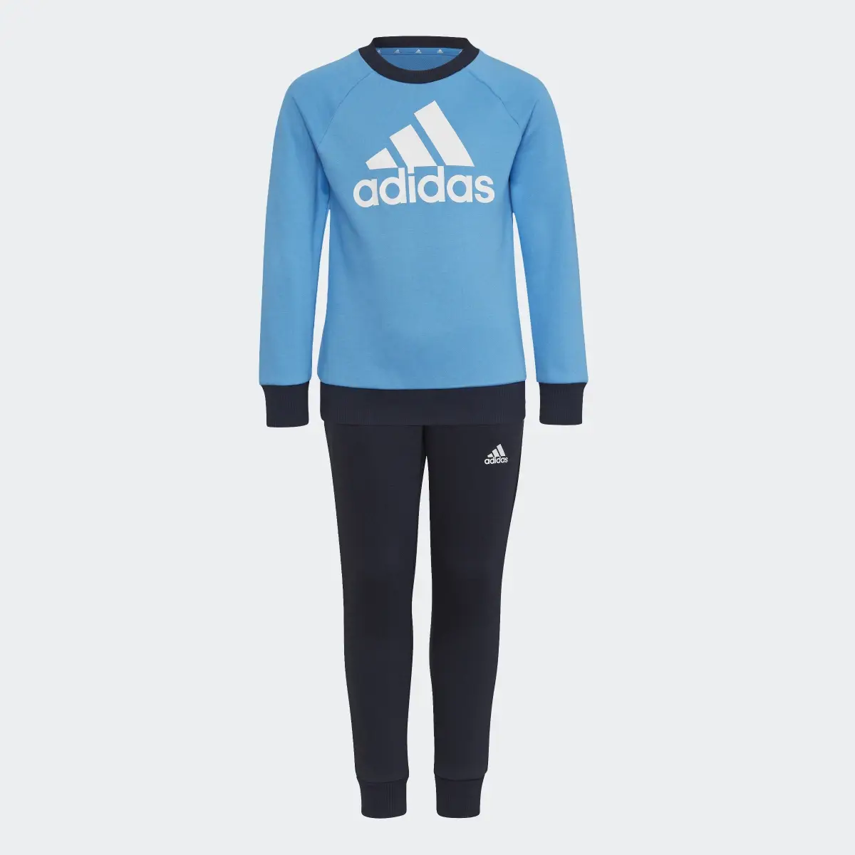 Adidas Essentials Logo French Terry Jogger Set. 1