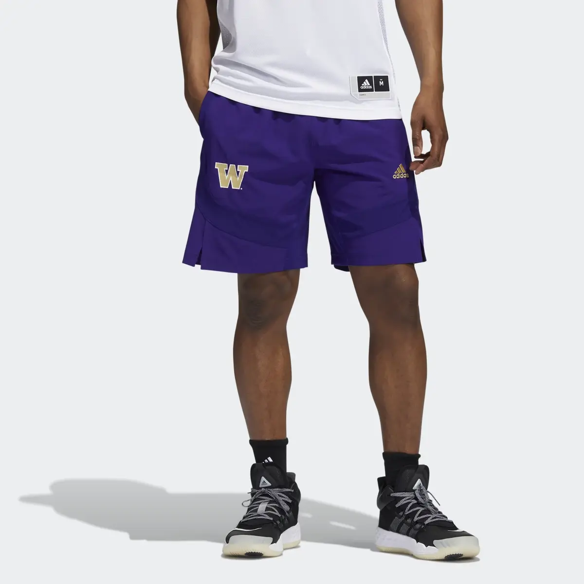 Adidas Huskies NCAA Swingman Shorts. 1