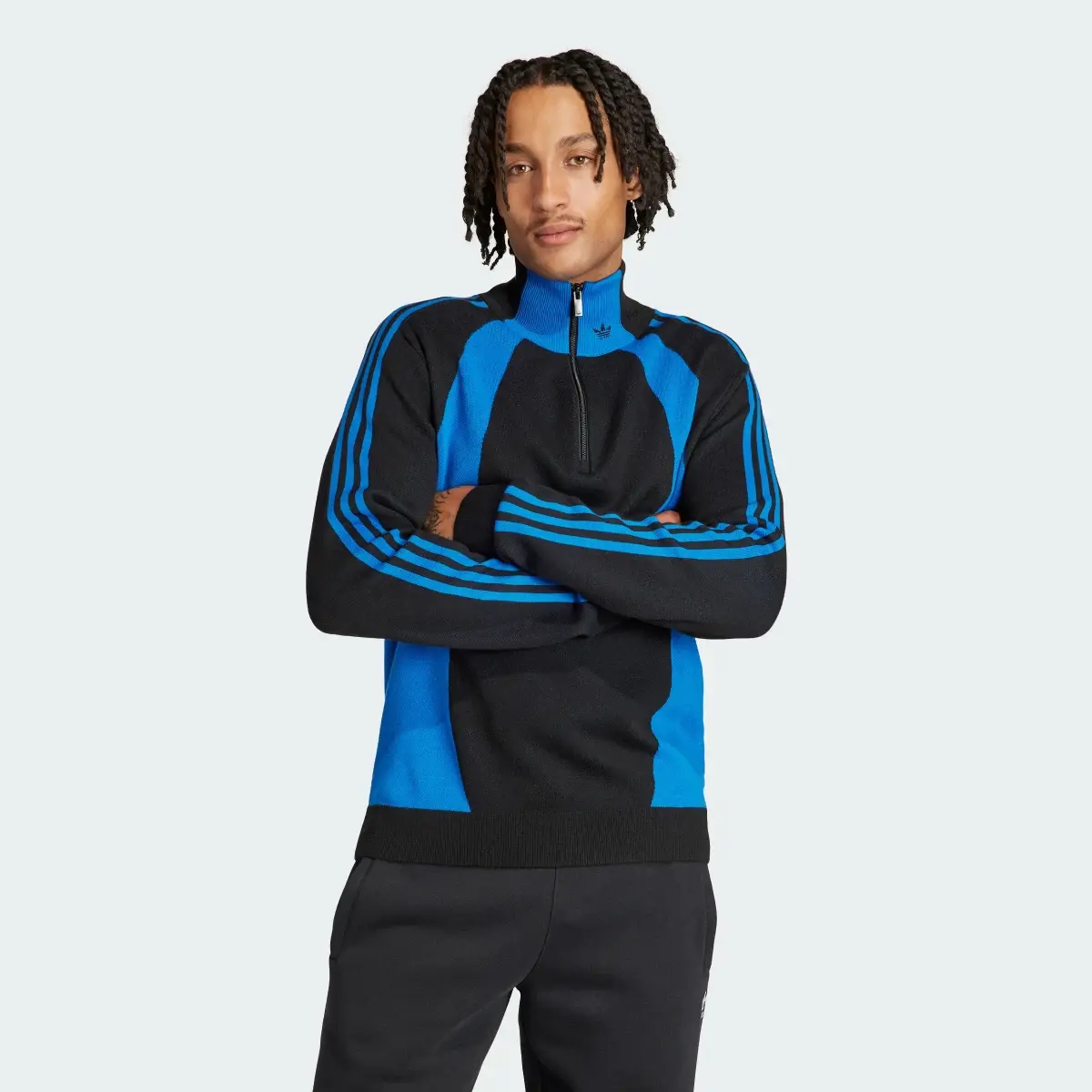 Adidas Sweat-shirt zip 1/4. 2