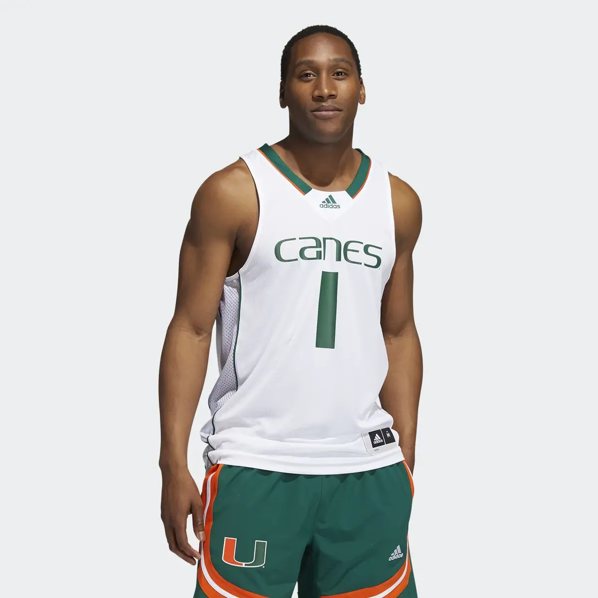 Adidas Hurricanes NCAA Swingman Jersey. 2