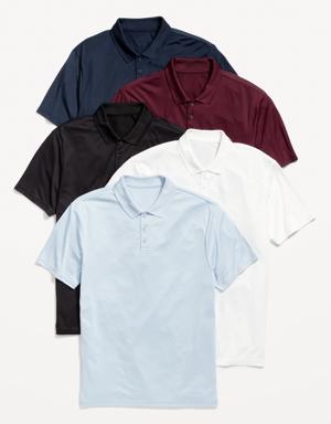 Tech Core Polo 5-Pack for Men multi