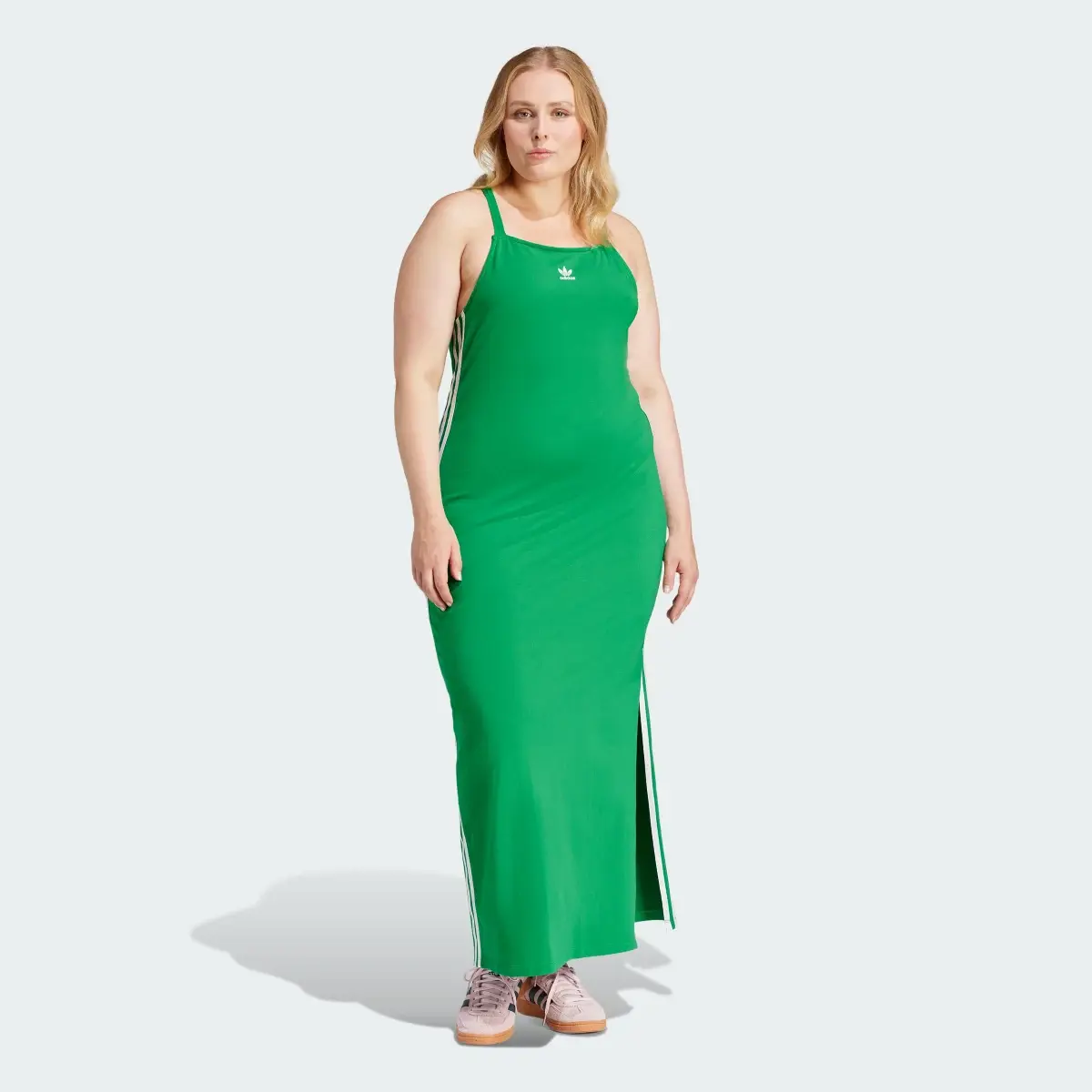 Adidas Adicolor 3-Stripes Maxi Dress. 3