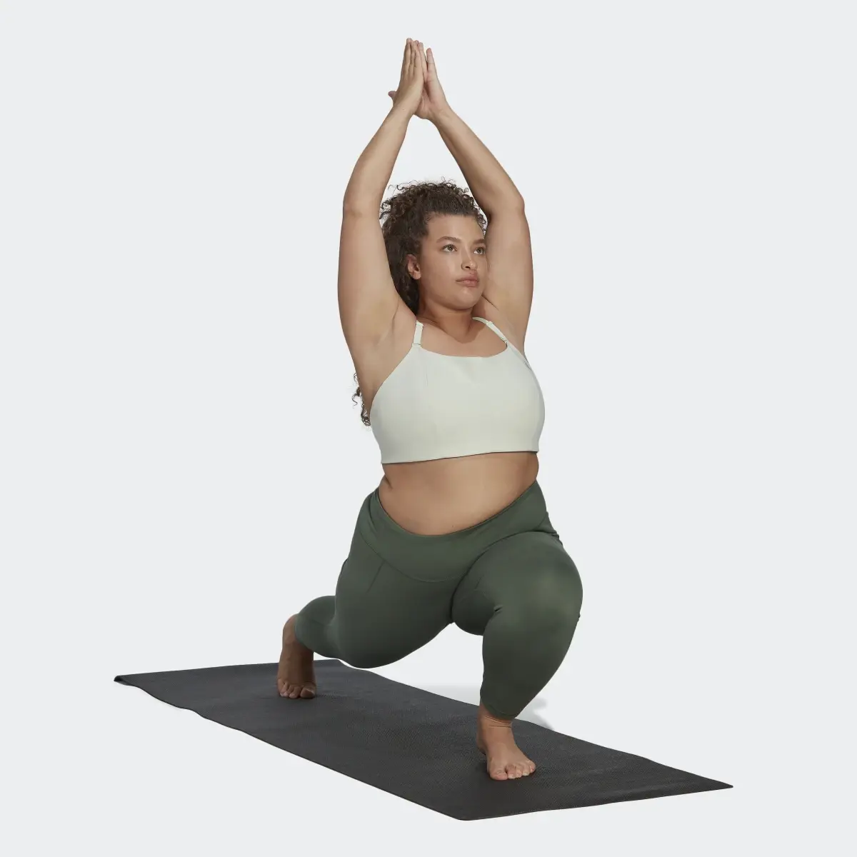 Adidas Yoga Studio 7/8 Leggings (Plus Size). 3