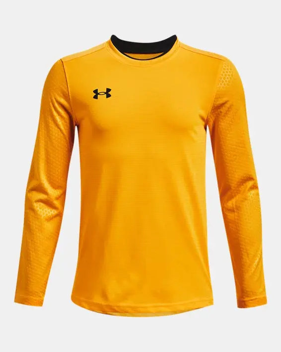 Under Armour Boys' UA Wall Goalkeeper Jersey. 1