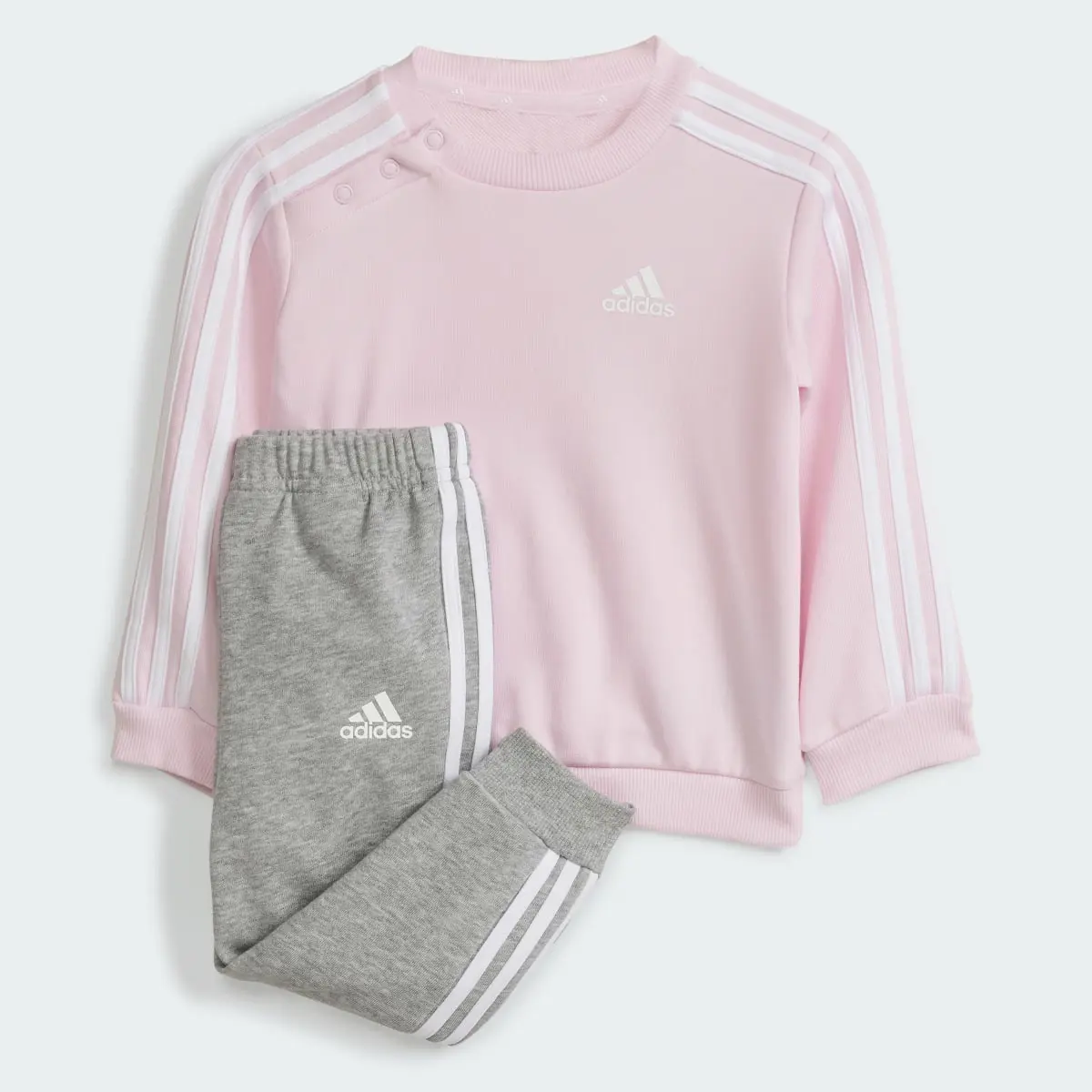 Adidas Essentials 3-Stripes Jogger Set Kids. 1