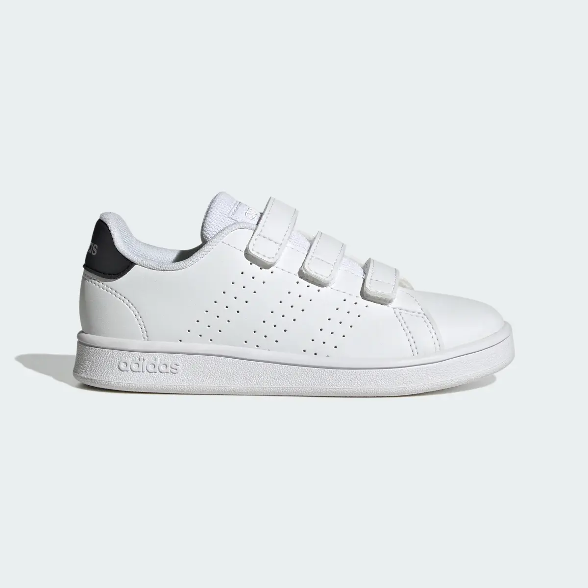 Adidas Advantage Court Lifestyle Hook-and-Loop Shoes. 2