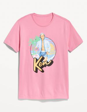 Ken® Doll Gender-Neutral Graphic T-Shirt for Adults pink