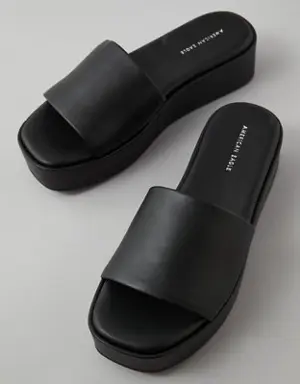Platform Slide Sandal