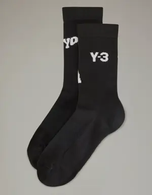Adidas Chaussettes mi-mollet Y-3