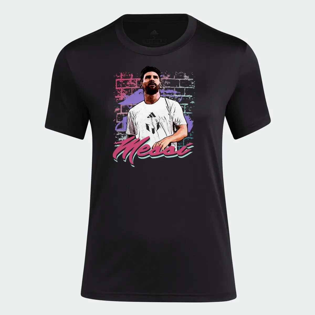 Adidas Messi Mural Tee. 1