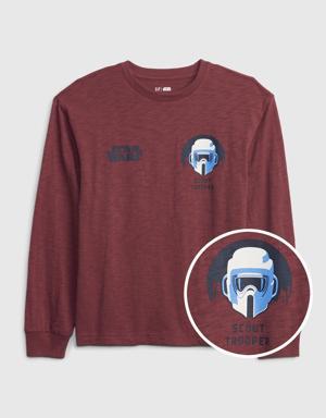 Kids &#124 Star Wars&#153 100% Organic Cotton Graphic T-Shirt purple