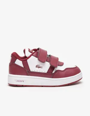 Lacoste Infants' T-Clip Synthetic Trainers