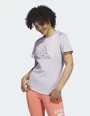 Playera Soft Luxe 3 Franjas