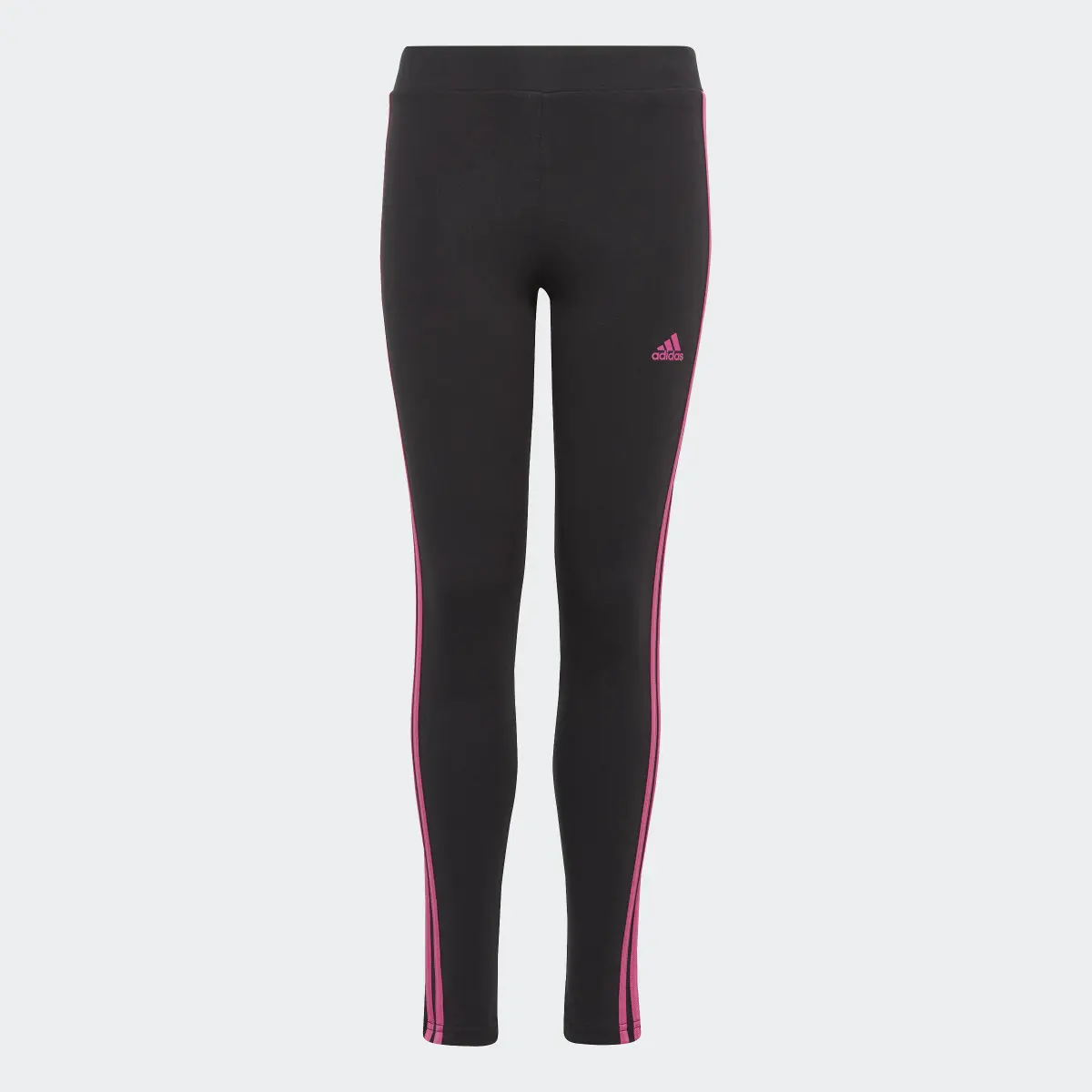 Adidas Essentials 3-Stripes Cotton Tights. 1