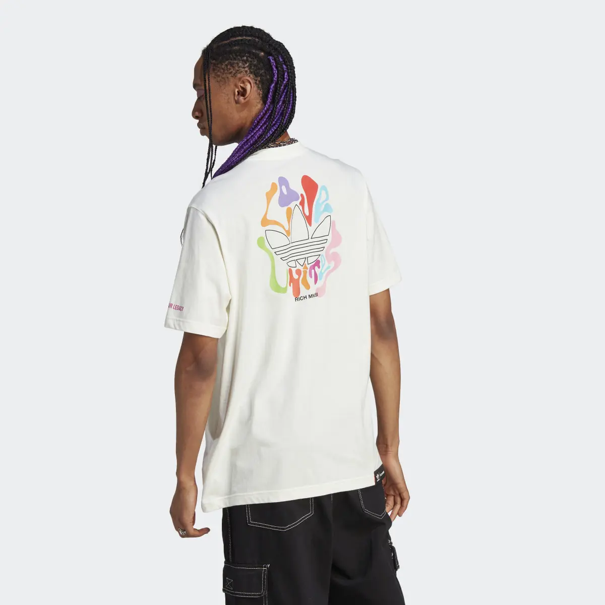 Adidas PRIDE RM Graphic T-Shirt. 3