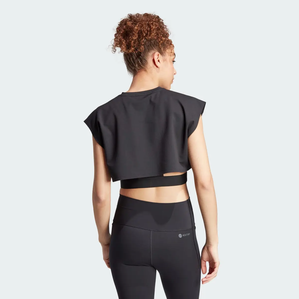 Adidas Top Power AEROREADY Crop Sleeveless. 3