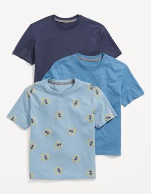 Old Navy Softest Crew-Neck T-Shirt 3-Pack for Boys multi