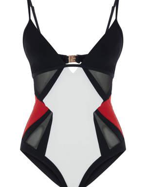 Geometric Swimsuit