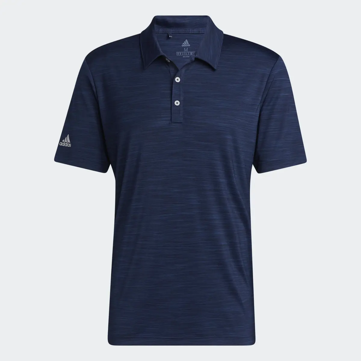 Adidas Striated Polo Shirt. 1