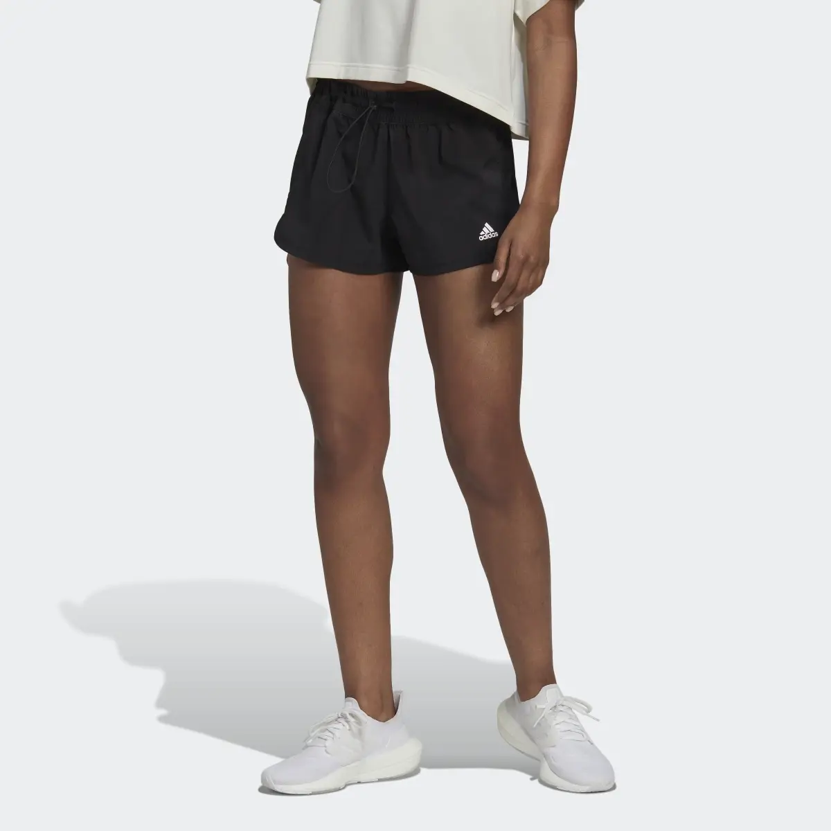 Adidas Perforated Pacer Shorts. 1