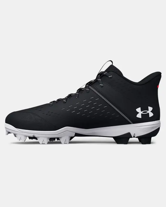 Under Armour Men's UA Leadoff Mid RM Baseball Cleats. 2