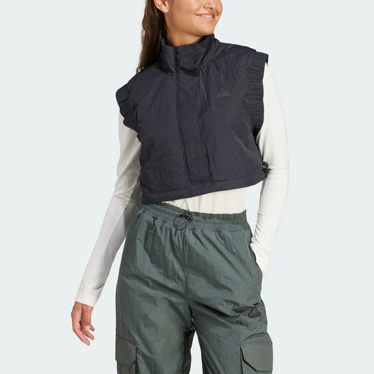 Adidas City Escape Crop Vest. 1