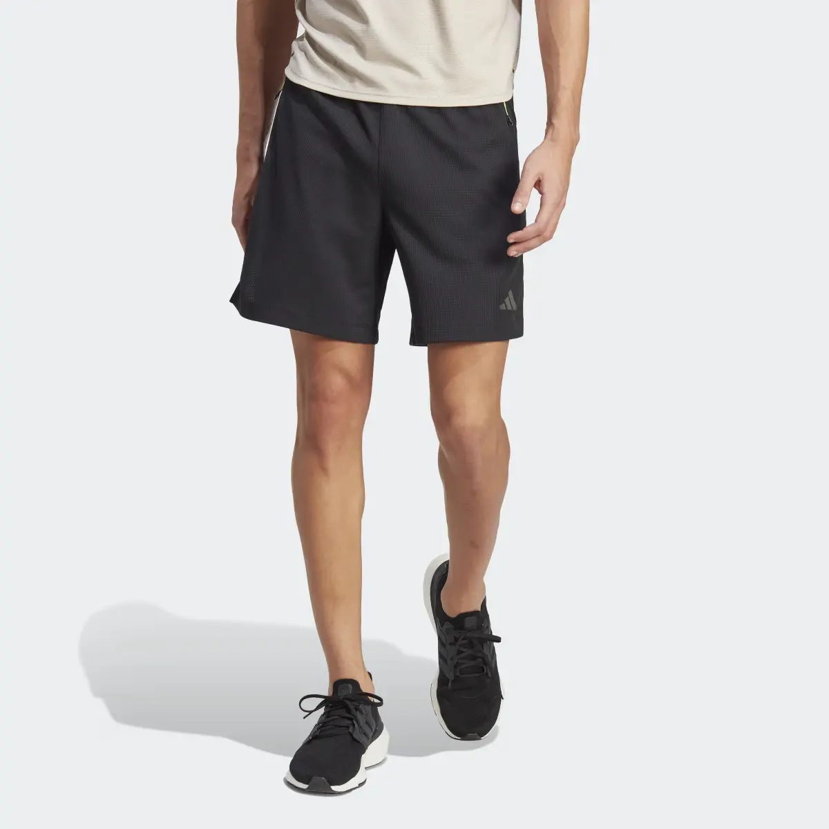 Adidas HIIT Training Shorts. 1