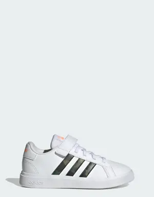 Adidas Scarpe Grand Court Lifestyle Court Elastic Lace and Top Strap