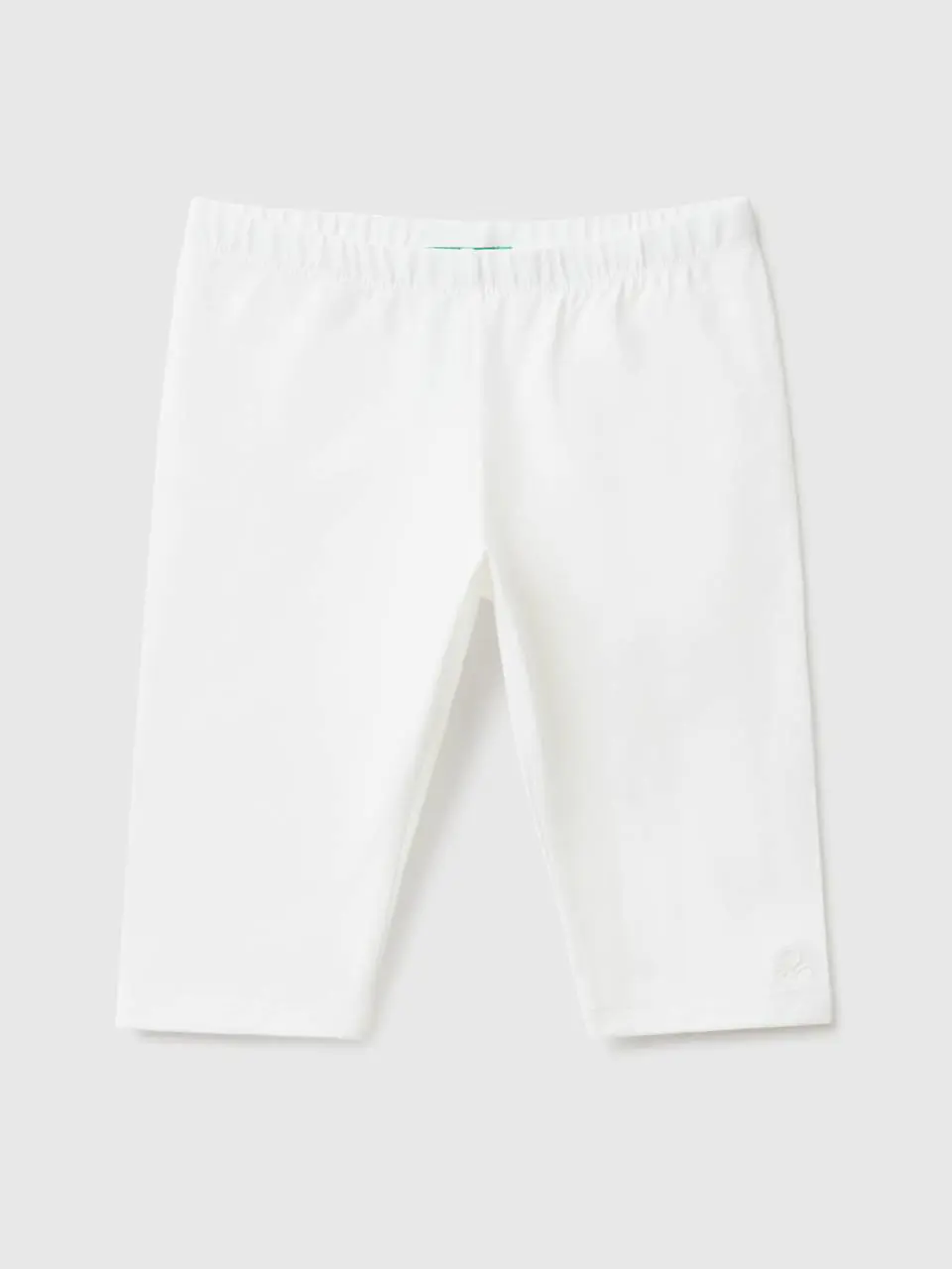 Benetton 3/4 leggings in stretch cotton. 1