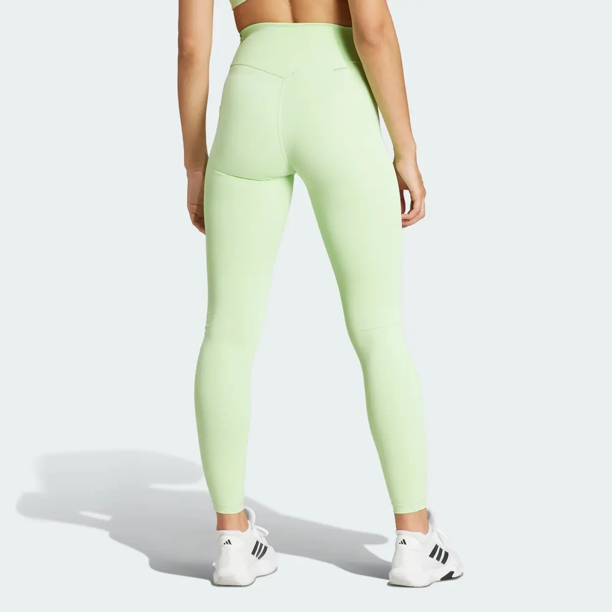 Adidas OPTIME STASH HR 1/1 LEGGINGS. 2