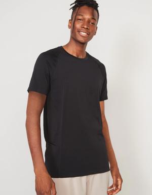 Go-Fresh Odor-Control Seamless Performance T-Shirt for Men black
