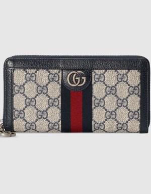 Ophidia GG zip around wallet