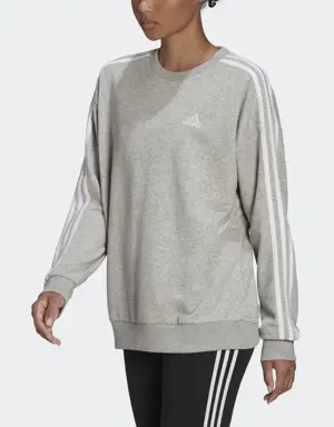 Adidas Essentials Studio Lounge 3-Stripes Sweatshirt