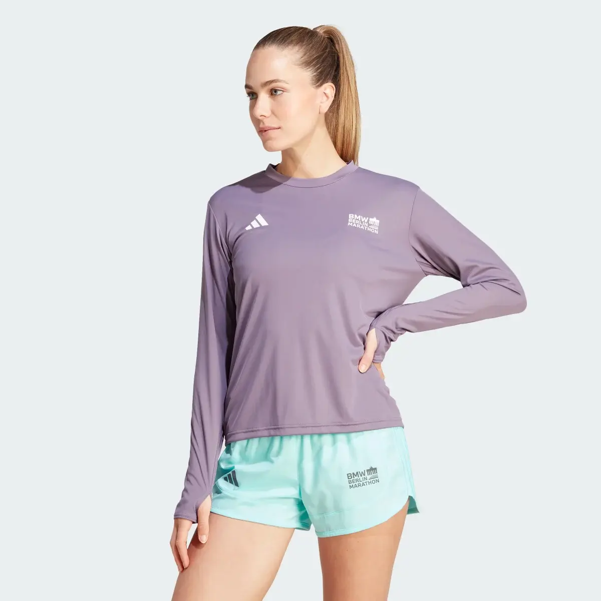 Adidas BMW BERLIN-MARATHON 2023 Long-Sleeve Top. 2