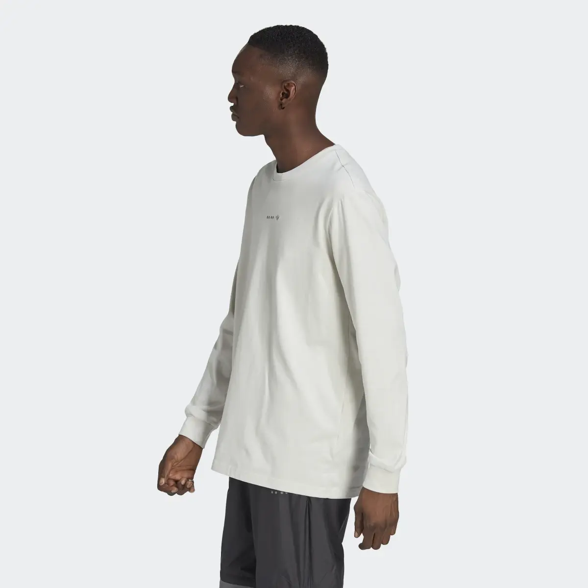 Adidas Reclaim Logo Long Sleeve T-Shirt. 3